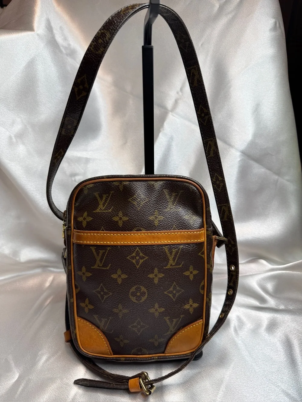 Louis Vuitton LV Monogram Danube Crossbody/Shoulder Bag with COA